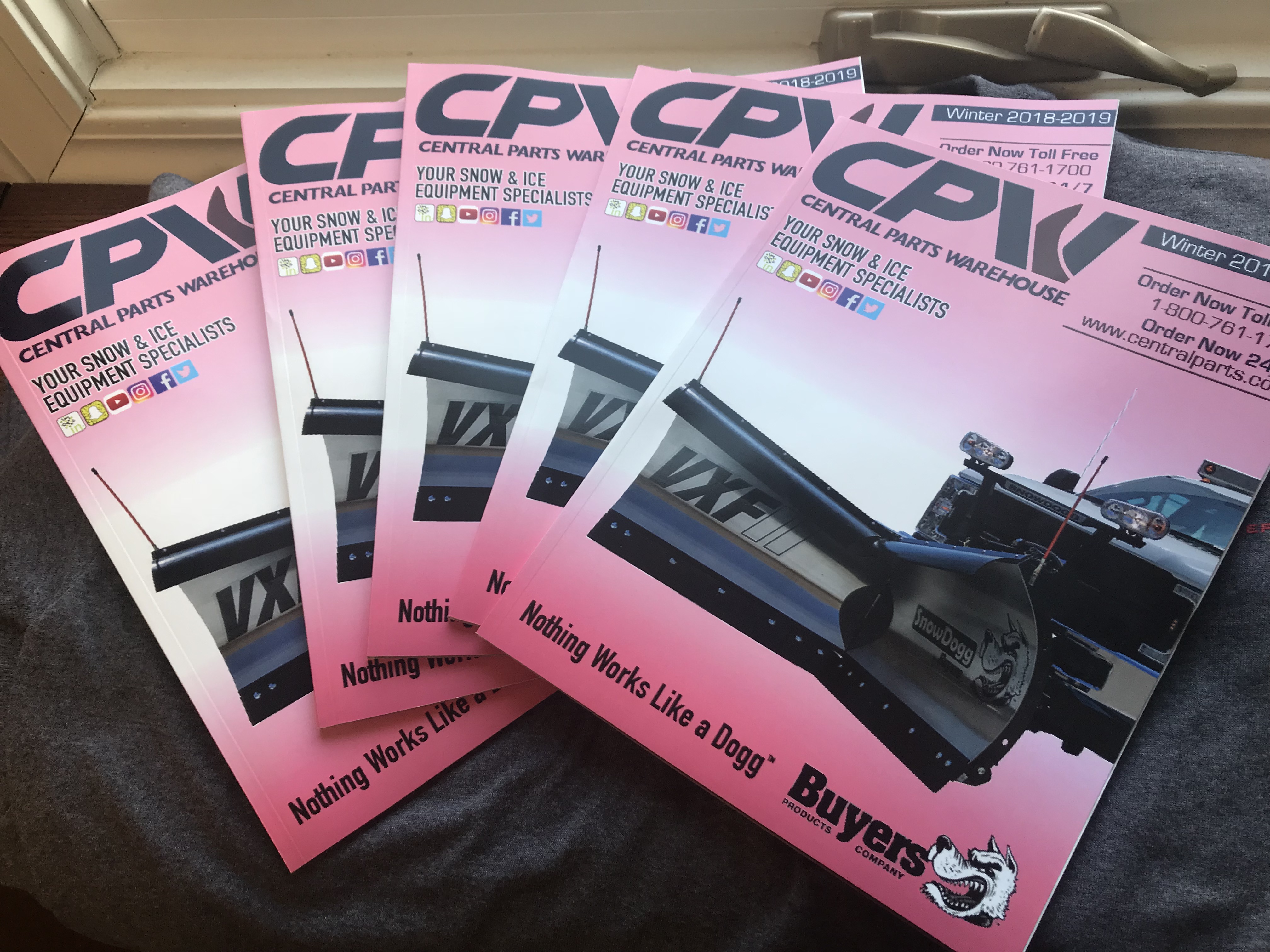 Central Parts Warehouse Announces "Pink Plow Parts" Catalog Supporting